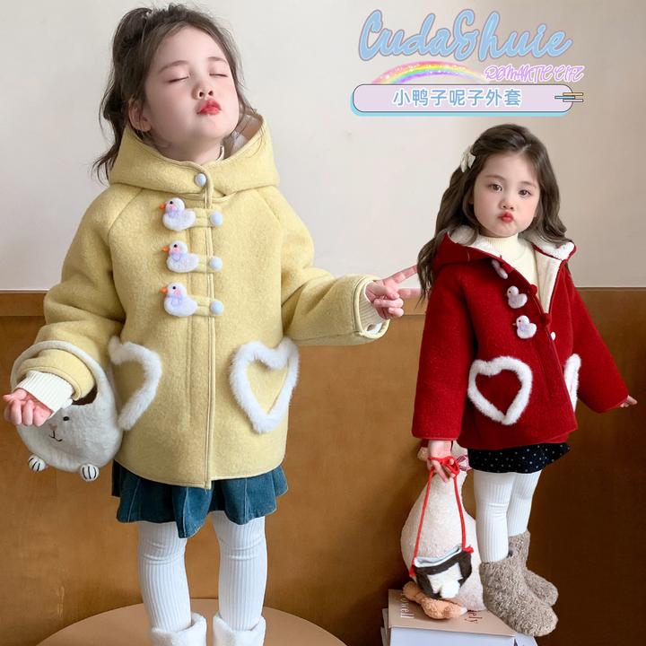 2025年款衣服儿童加厚款秋冬时尚女童外套韩范潮流小女孩洋气休闲