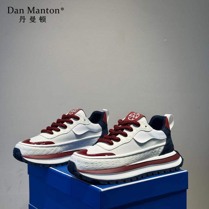 春季透气百搭ins风爆款网红老爹鞋男款2025新款运动鞋网夏季薄款