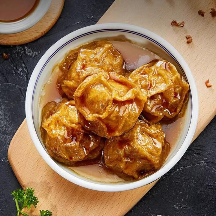 口水多 清水油面筋塞肉