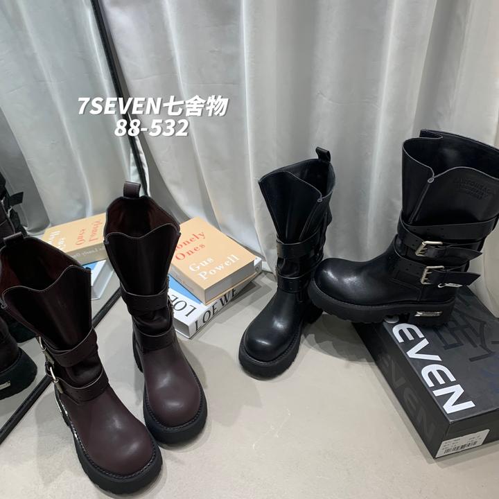 【TANGO专属】巴家同款毒液靴秋季女款中筒鞋子女款靴子春秋单靴