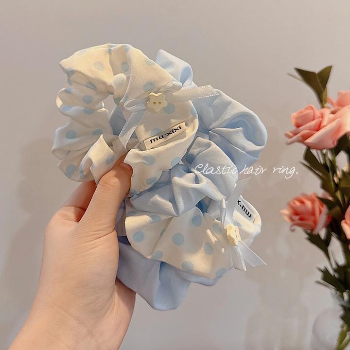 可爱大肠发圈皮筋头绳发饰女2025新款高端头花韩系高级感发绳成人