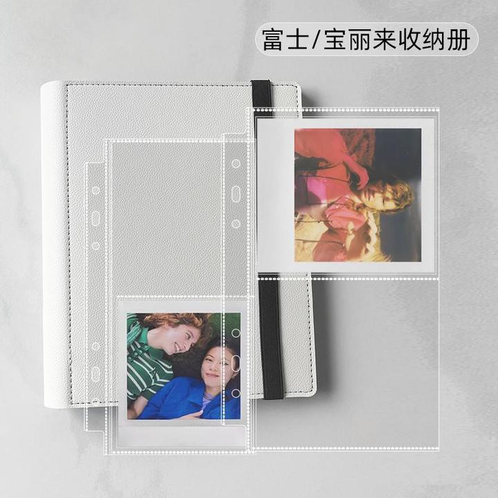 RINGNOTE富士mini拍立得相纸卡膜宝丽来WIDE宽幅拍立得相册收纳册