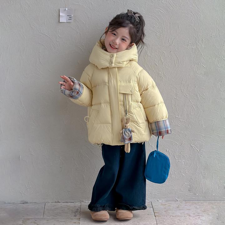 儿童羽绒服冬装加厚保暖面包服2025冬季新款韩版洋气女童棉衣棉服