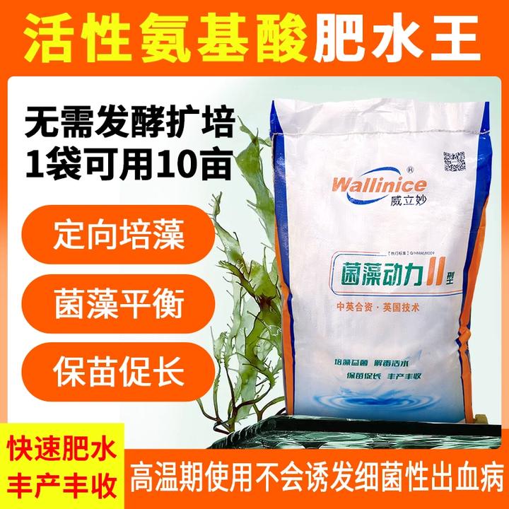 菌藻动力2型稳定水质定向培育硅藻绿藻大水面养殖花白鲢厂家直销