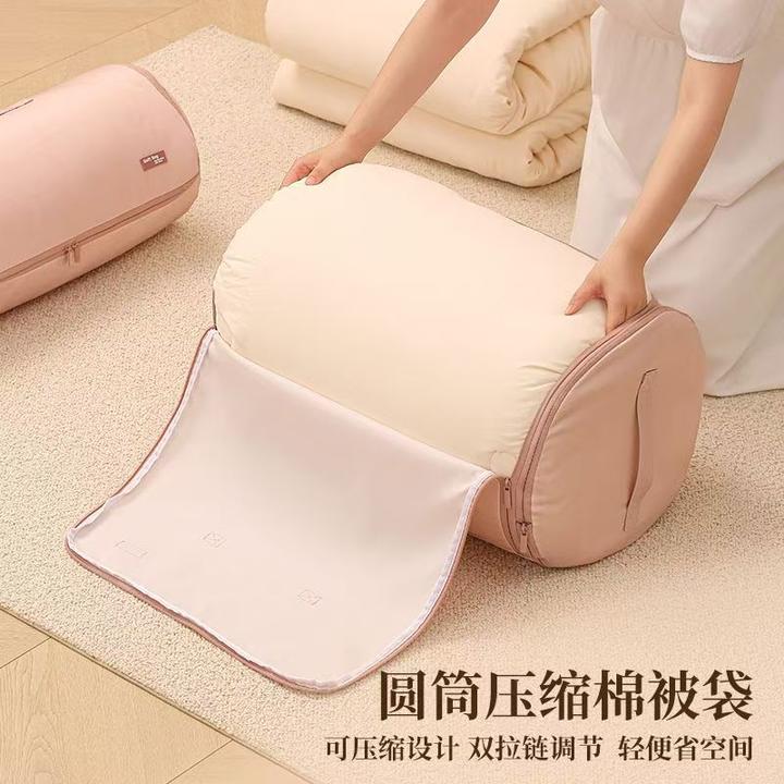 圆筒被子收纳袋整理袋衣物棉被枕头夏凉被装被子专用搬家神器