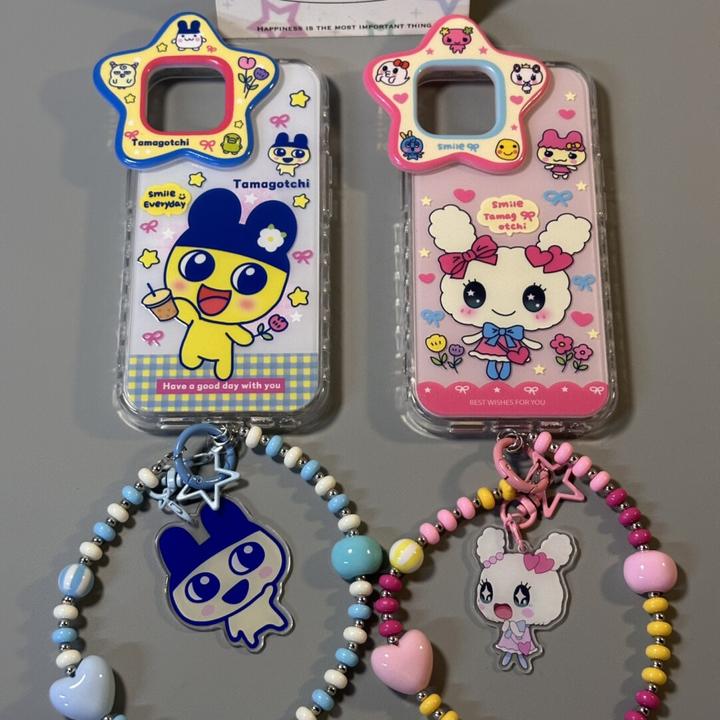 可爱拓麻歌子麻美吉甜心吉适用15iphone16promax苹果14情侣手机壳