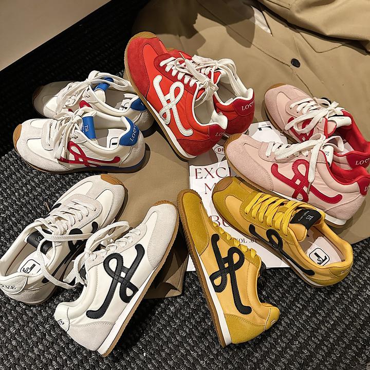 TS休闲鞋2025春季新款时尚百搭系带德训鞋MTX57576-X