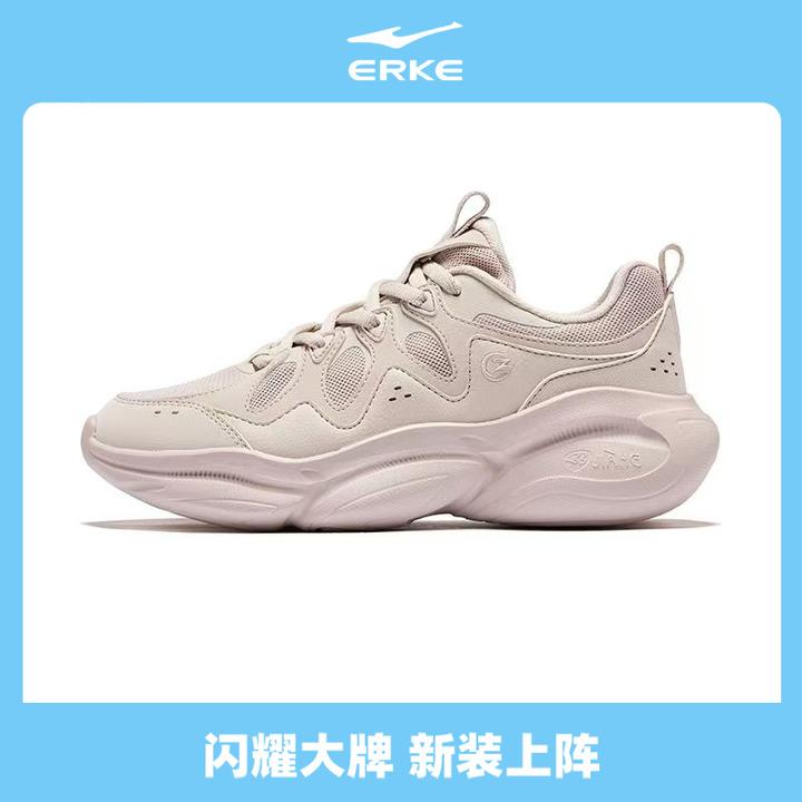 逐光2丨鸿星尔克软弹科技休闲鞋秋季软底减震轻便百搭复古运动鞋