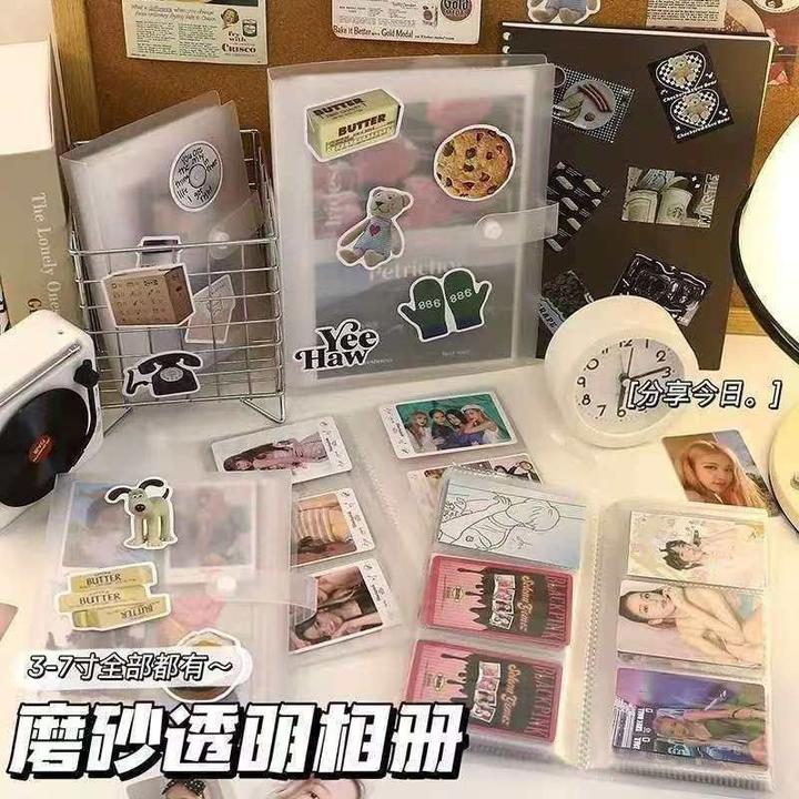 小卡拍立得火车电影票相册本照片收纳明信片整理卡册子学校纪念