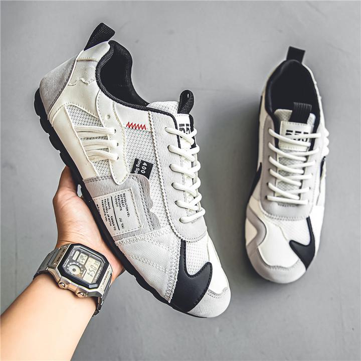 大码45-48码网面鞋男夏季透气薄款软底2025新款爆款品质休闲鞋