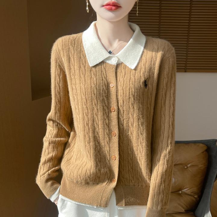 针织衫女春秋冬宽松薄款显瘦软糯低领毛衣打底衫内搭