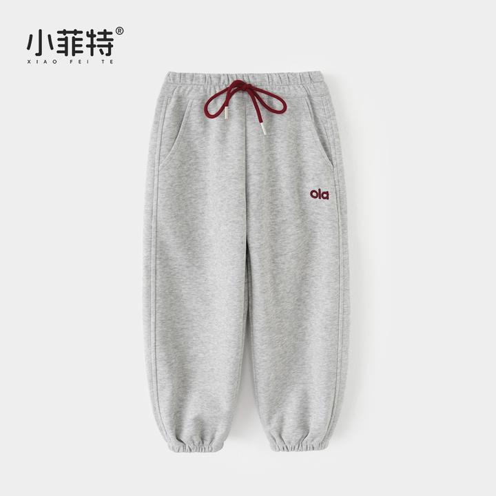 小菲特秋季新款女童装休闲裤子中大童时尚洋气儿童卫裤HNKQ52512