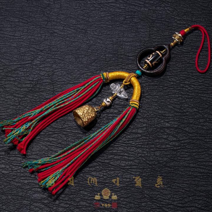 员格格YNJZ17/财财天珠福禄挂件（多样性发）