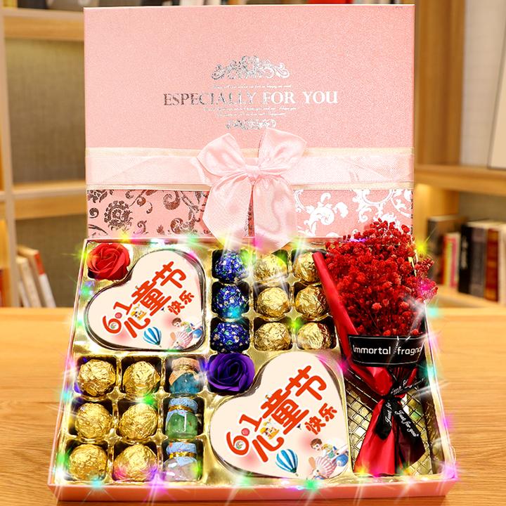 万圣节生日礼物棒棒糖果巧克力礼盒送女朋友闺蜜老婆创意浪漫礼品