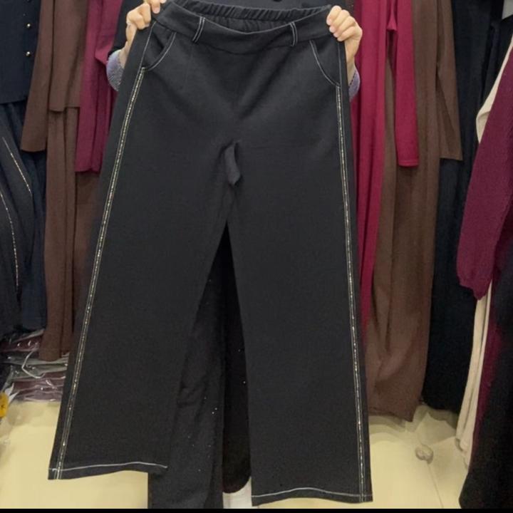 新款高腰显瘦直筒裤长裤女款