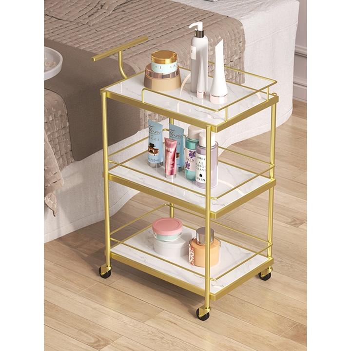 轻奢美容车小推车美容院皮肤管理专用置物架理发店多层移动工具车