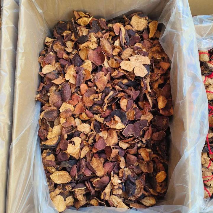 陈皮碎 自己存放了五年味道香