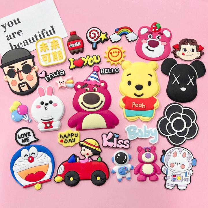 【背胶款】卡通创意3D立体diy装饰贴手机壳水杯贴可爱车贴冰箱贴