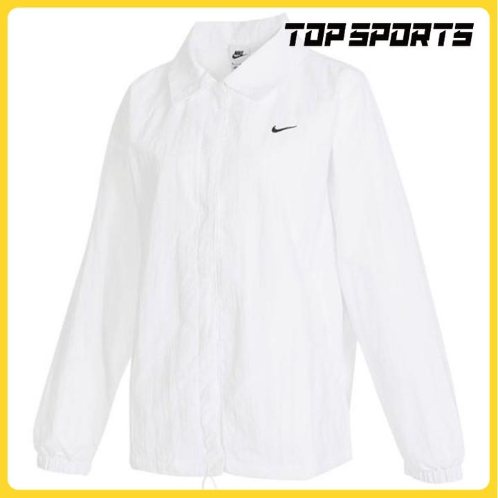 NIKE耐克女AS W NSW ESSTL WVN UV HBR CCH外套FV7561-100