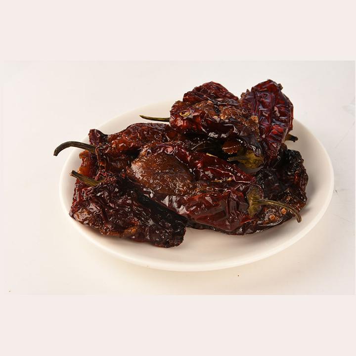 江西特产辣椒干爆辣糯米馅上饶依夫辣椒果特辣零食小吃整颗笋