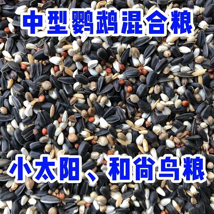 小太阳鹦鹉鸟粮蜡嘴鸟粮和尚鹦鹉粮鸟食鸟饲料小太阳专用粮混合粮