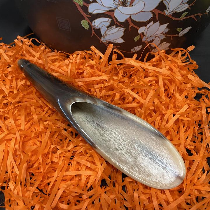 天然牛角多功能刮痧筒肩颈全身刮痧精选角料结实耐用质感圆润梳子