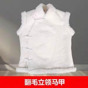 羊冬季皮毛一体皮衣男真羊皮马甲加厚外套羊剪绒冬季新款内胆马甲