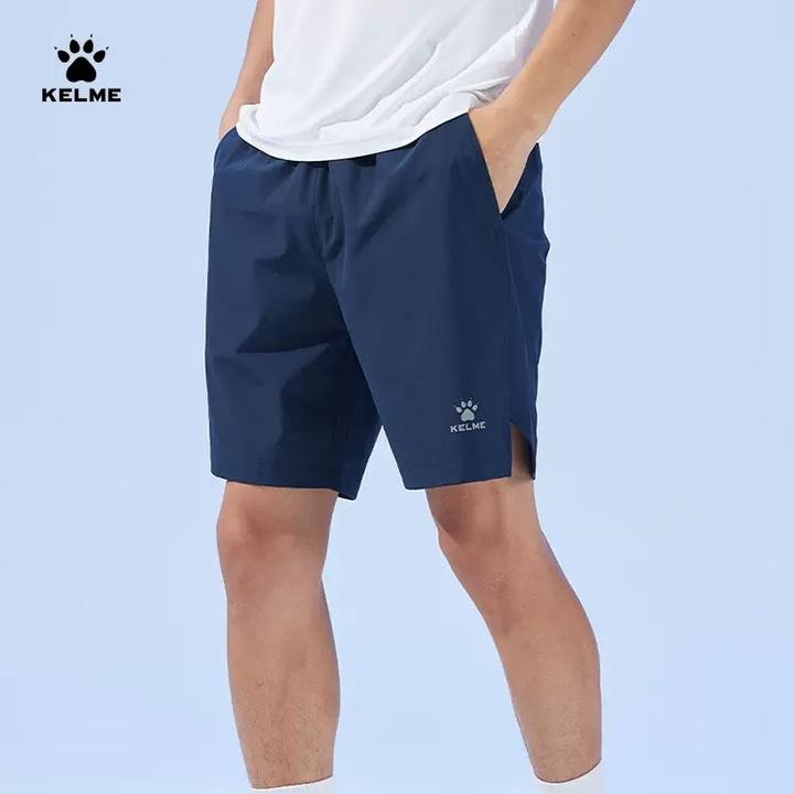 卡尔美优选梭织运动短裤新款夏季速干户外运动裤跑步健身男男款