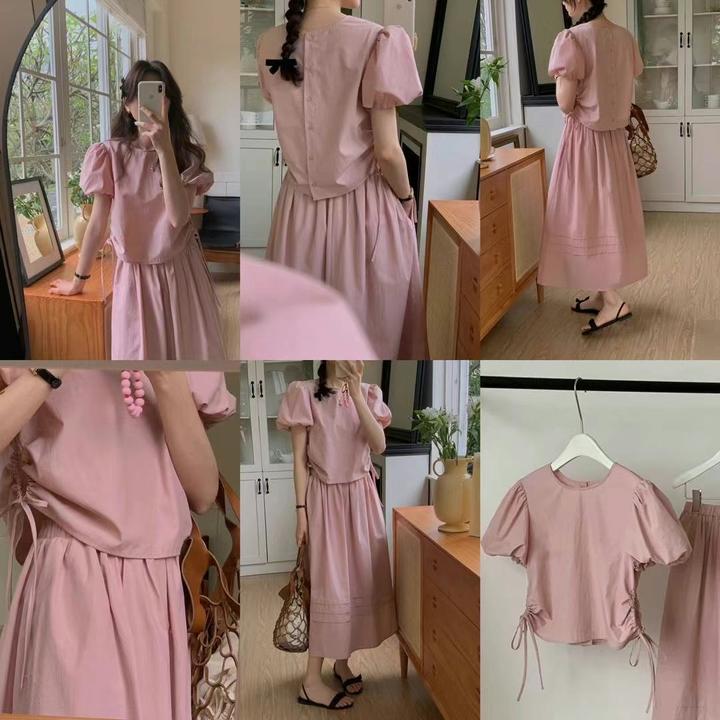 优雅复古｜2025韩国东大门秋氛围感极简高级百搭气质裙