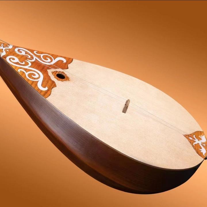 【哈萨克传统乐器冬不拉】699核桃木冬不拉