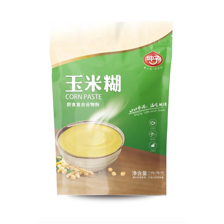 坤予冲调即食玉米糊400g两袋保质期12个月营养代餐美味方便