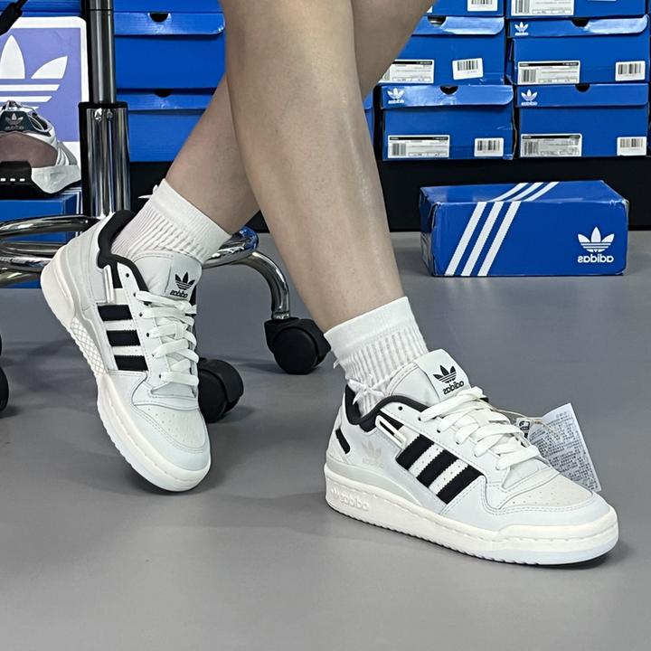 正品阿迪达斯FORUM LOW男女经典篮球风复古运动休闲板鞋IE7217
