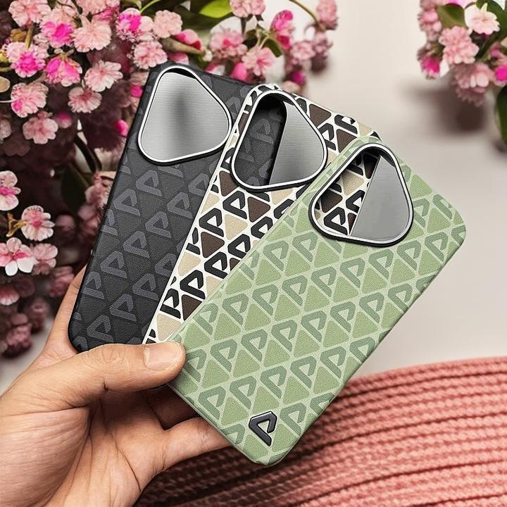 原装素皮防摔高档潮牌适用华为Pure70pro手机壳Pura70pro+70ultra