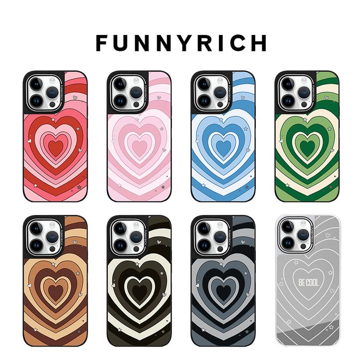 FUNNYRICH爱心旋律牛奶工人适用iPhone17ProMax手机壳苹果16新款