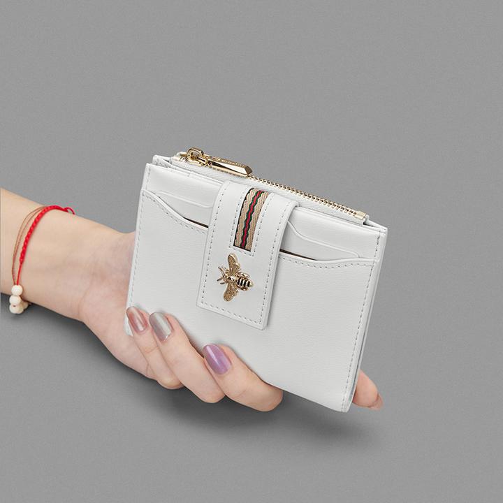 英皇保罗真皮小钱包女短款零钱包新款2025薄款小巧钱夹多功能卡包