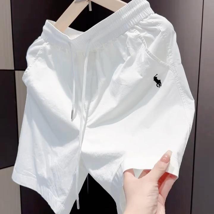 休闲短裤男2025夏季爆款沙滩裤直筒五分裤子时尚百搭潮流美式中裤