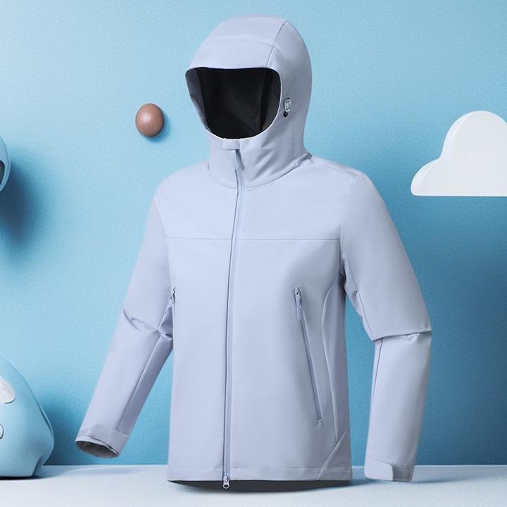 户外防风防水冲锋衣外套男春秋痞帅美式潮牌登山情侣工装夹克女款