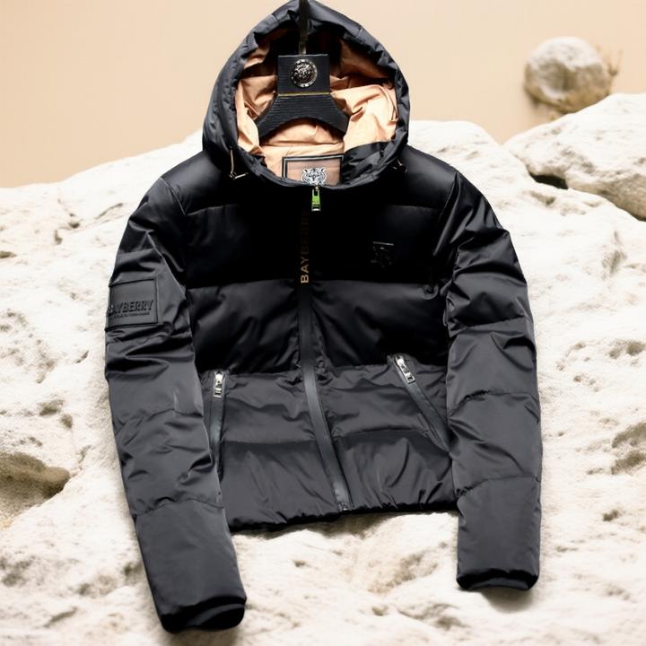 诺顿雷斯欧洲站潮牌男连帽羽绒服冬季新款休闲保暖爆款白鸭绒外套