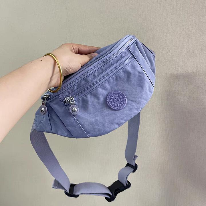 2025简约新款腰包经典百搭胸包两用轻便户外防泼水腰包女斜背包男