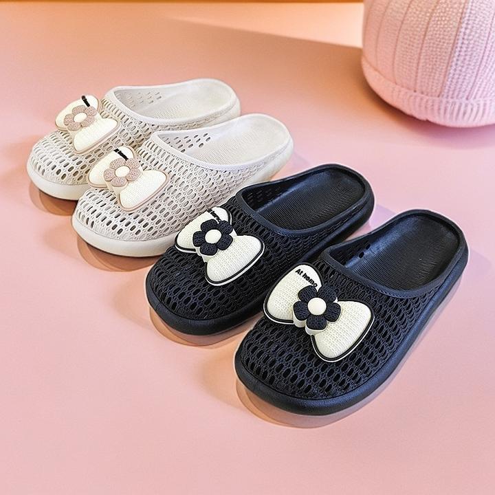 越南橡胶拖鞋女2025夏季外穿网红ins可爱不露脚趾乳胶洞洞包头拖