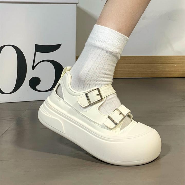 回力镂空包头小白鞋女2025年夏季新款休闲透气女鞋配裙子百搭凉鞋