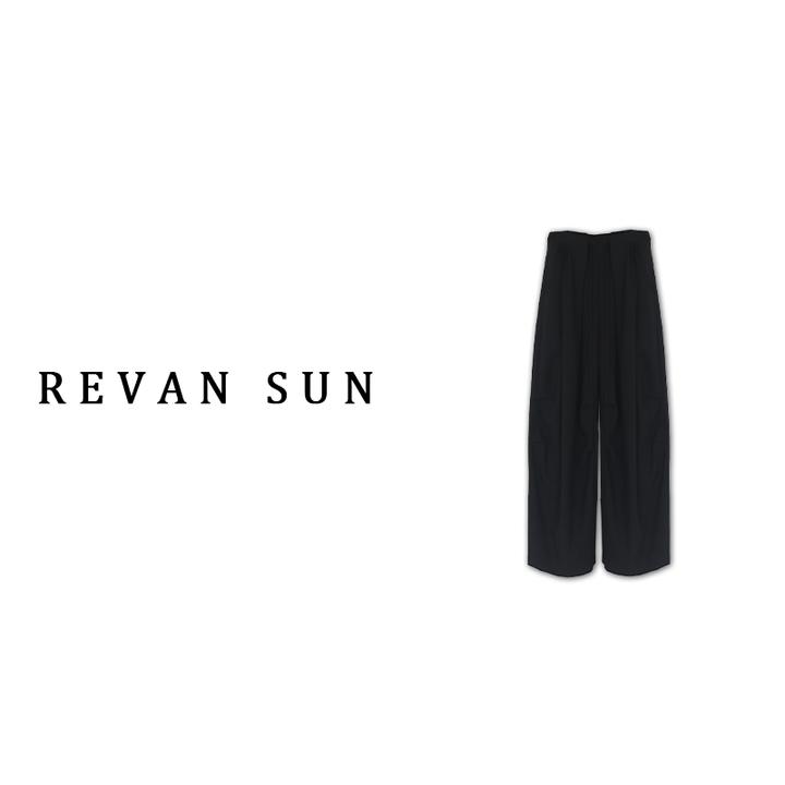 ［REVAN SUN］-大骨架穿搭 筝桦  休闲西装裤32119