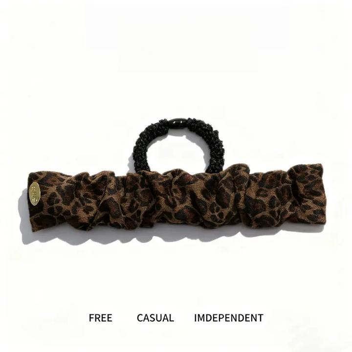 2025新款高弹力高级感丝绒皮筋发圈高马尾显发量不伤发发绳发圈