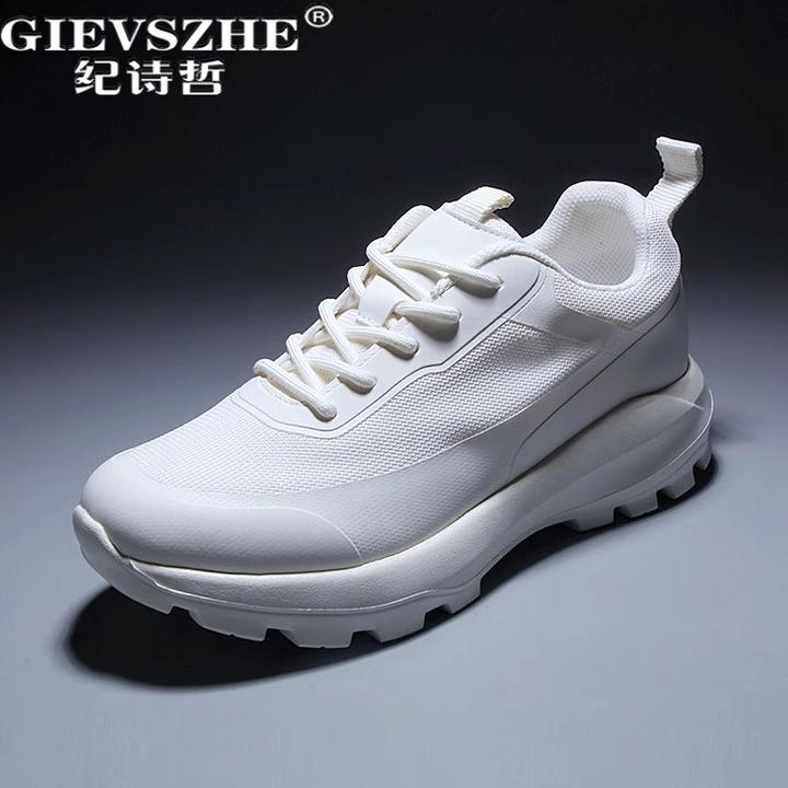 纪诗哲男鞋百搭透气时尚运动鞋男款潮流轻奢跑步鞋户外简约休闲鞋