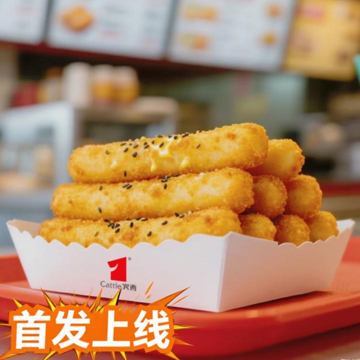 【宾西】黄金脆皮鸡排+鸡肉薯条+麦乐鸡块空气炸锅系列顺丰包邮