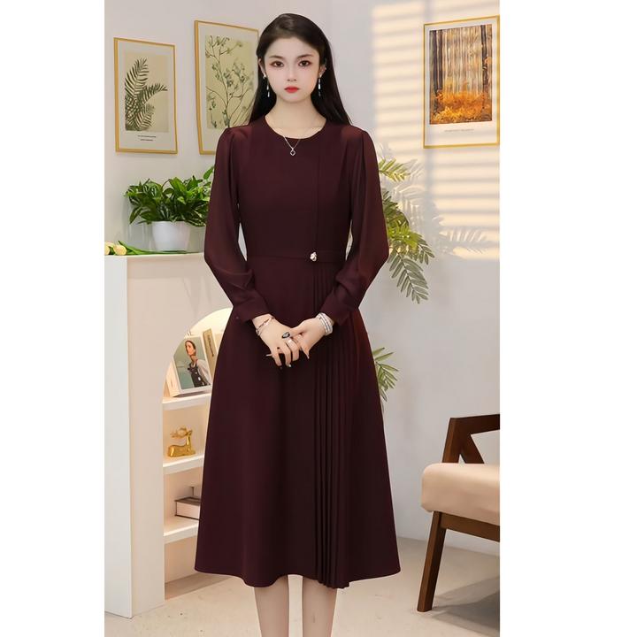 【咔尔丽丝】秋季高端大码显瘦 6801气质时尚百搭女装连衣裙