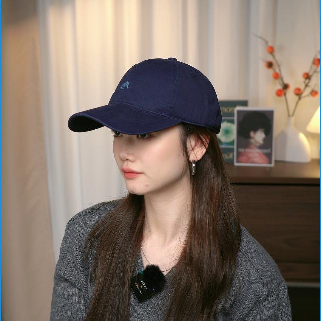 狐狸自制鸭舌帽女款显脸小大帽檐运动防晒棒球帽2025网红款大头围