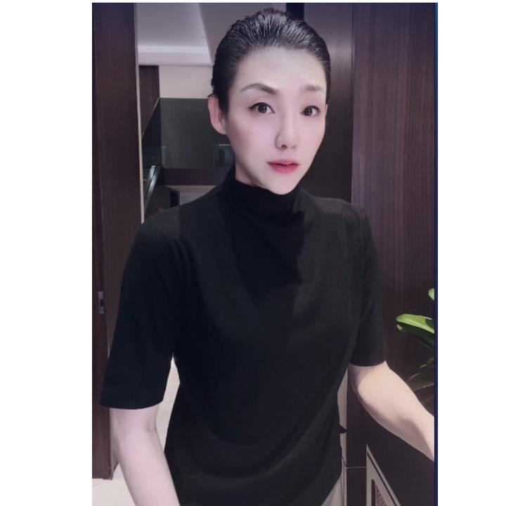 伊斯曼醋酸 双色短袖 TX0122
