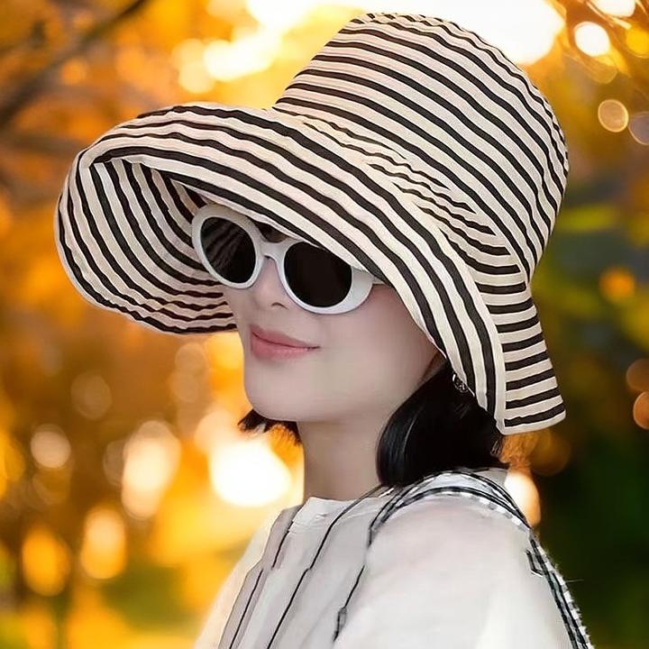 GIOIO【网红必备款】太阳帽女款2025渔夫帽户外帽遮阳帽高颜值帽子