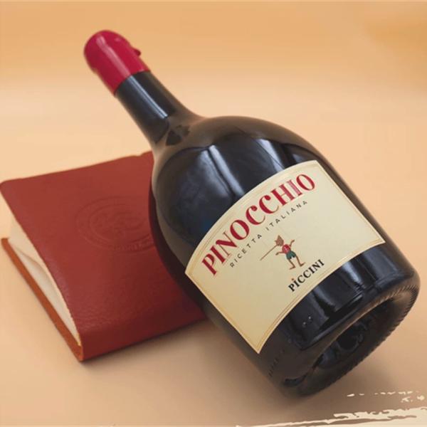 匹诺曹红酒 意大利进口pinocchio奇遇半甜红葡萄酒